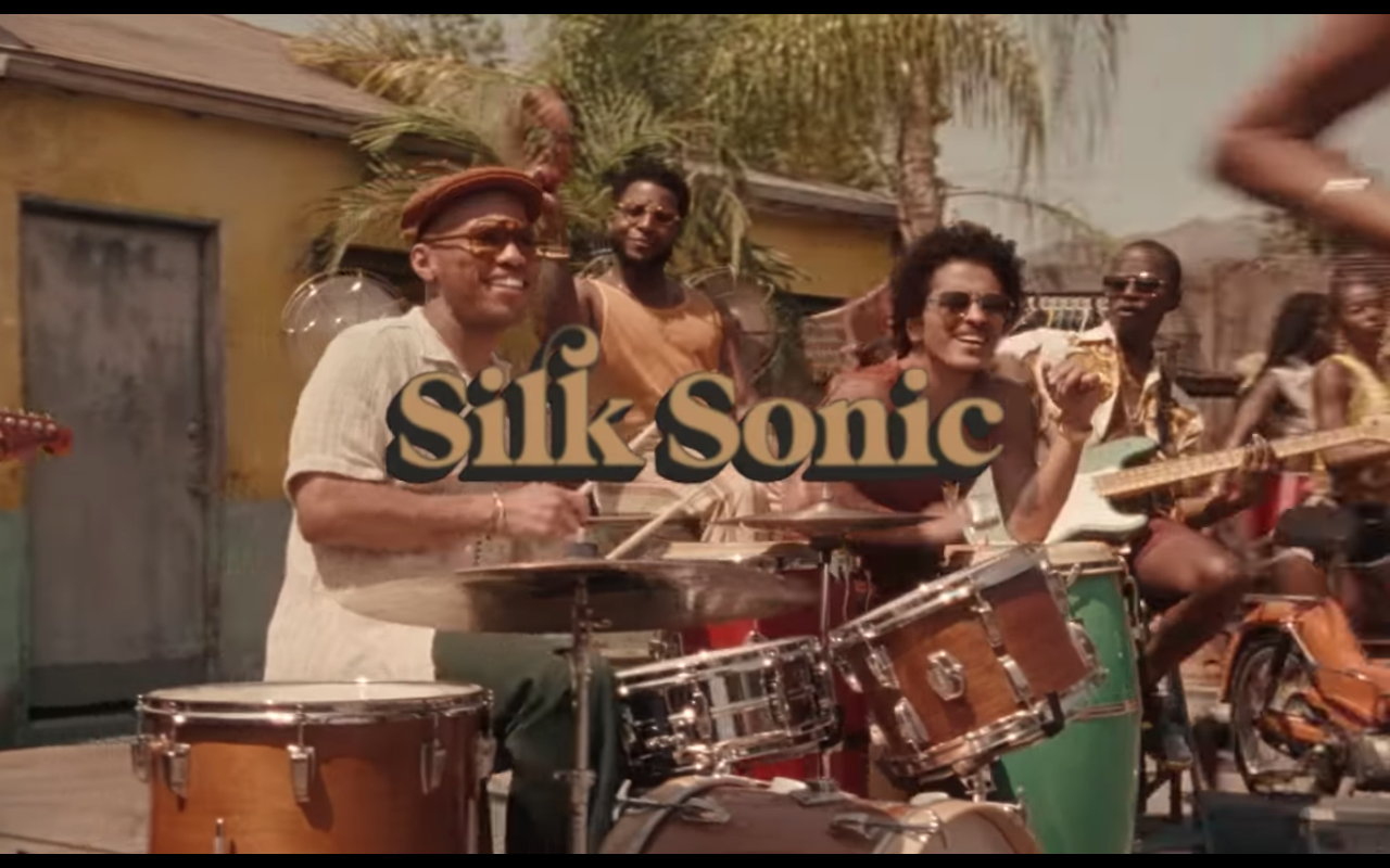 Bruno Mars Anderson Paak Release Silk Sonic Music Video For Skate