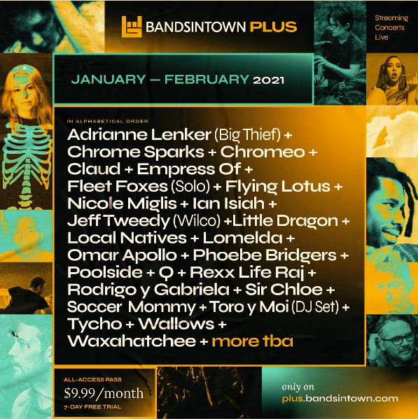 Bandsintown Rolls Out A Livestream Concert Subscription Service - V ...