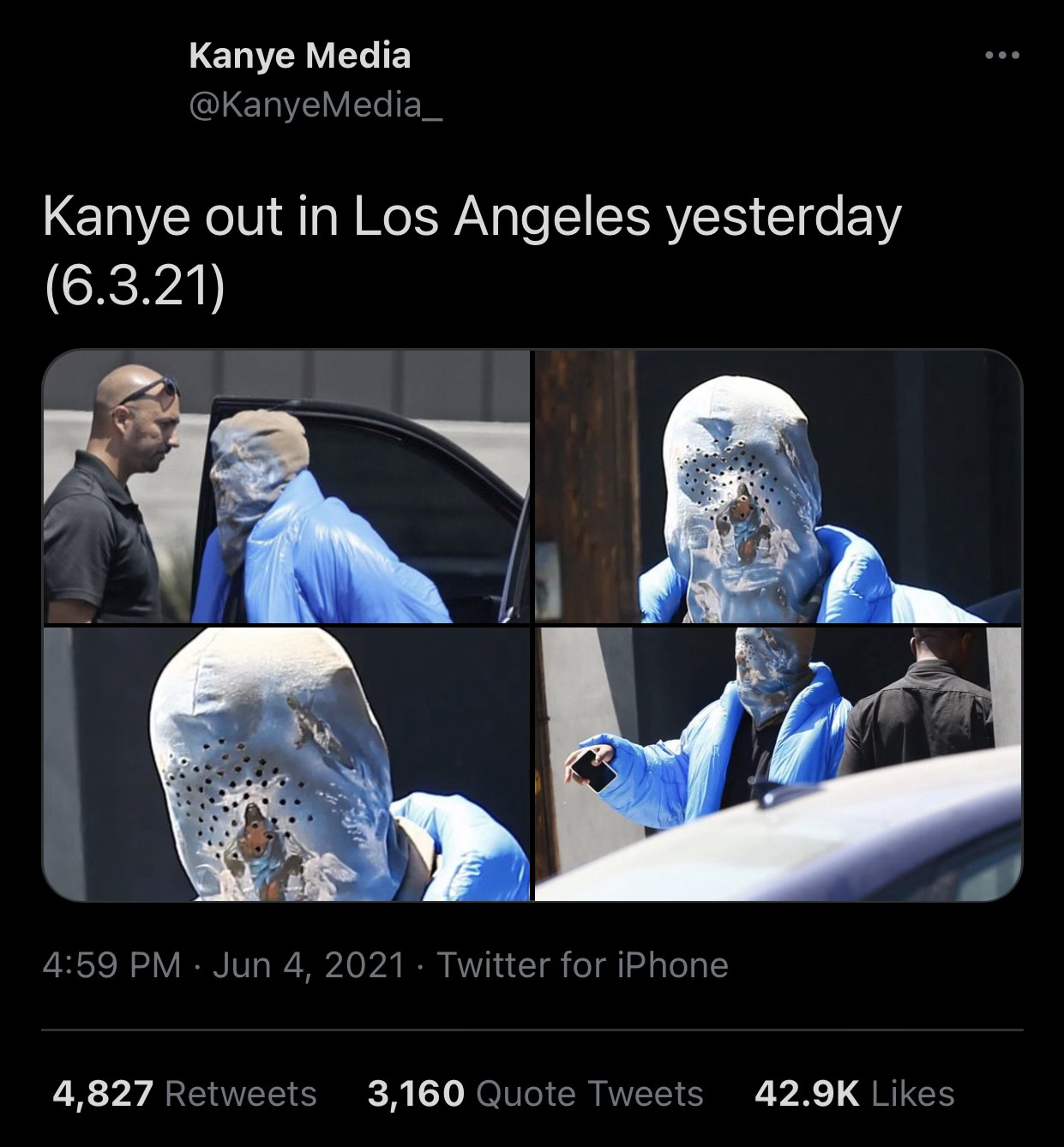  Courtesy of Kanye Media on Twitter