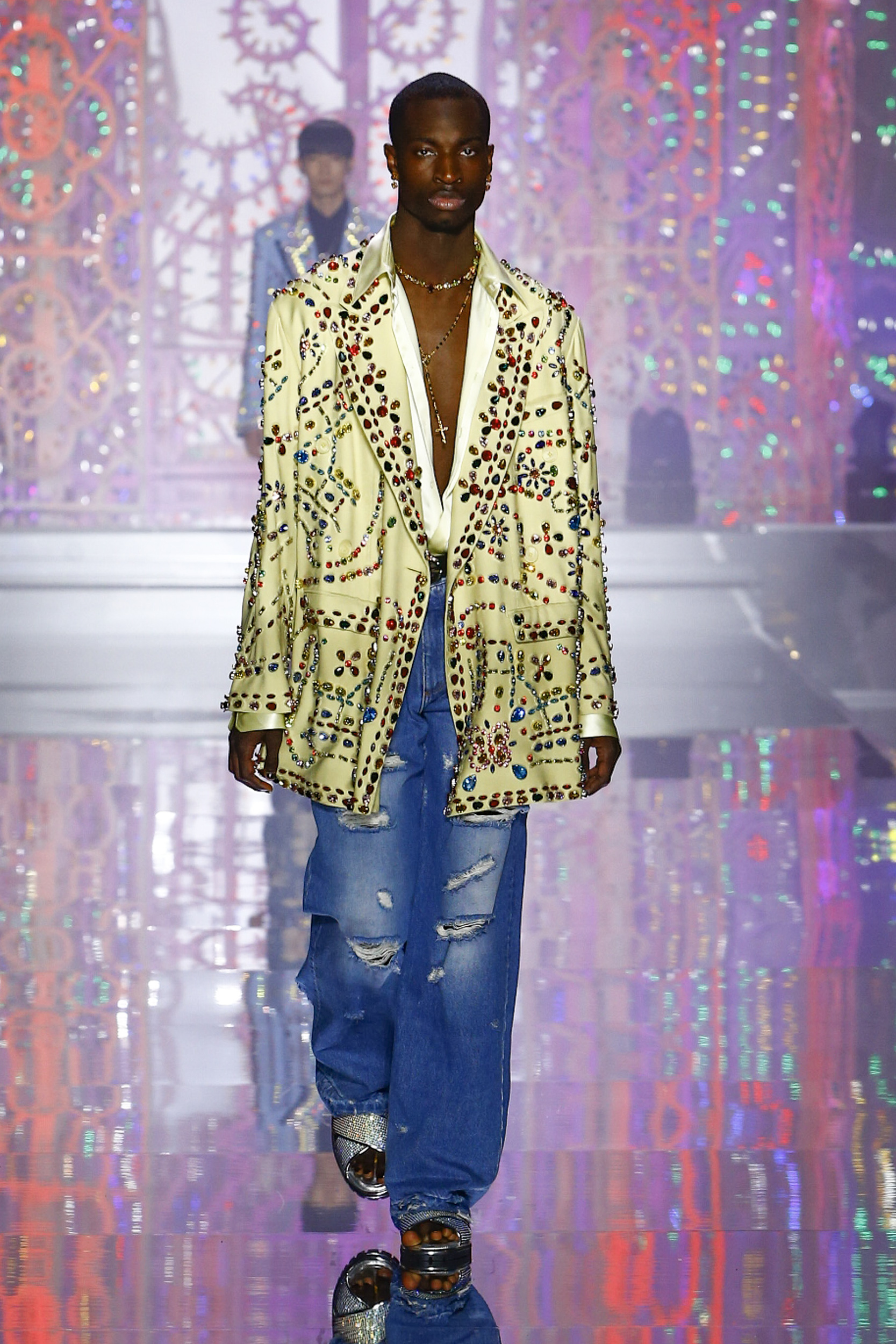 Dolce & Gabbana Men's Spring/Summer 2022 Collection Shines Bright | V Man