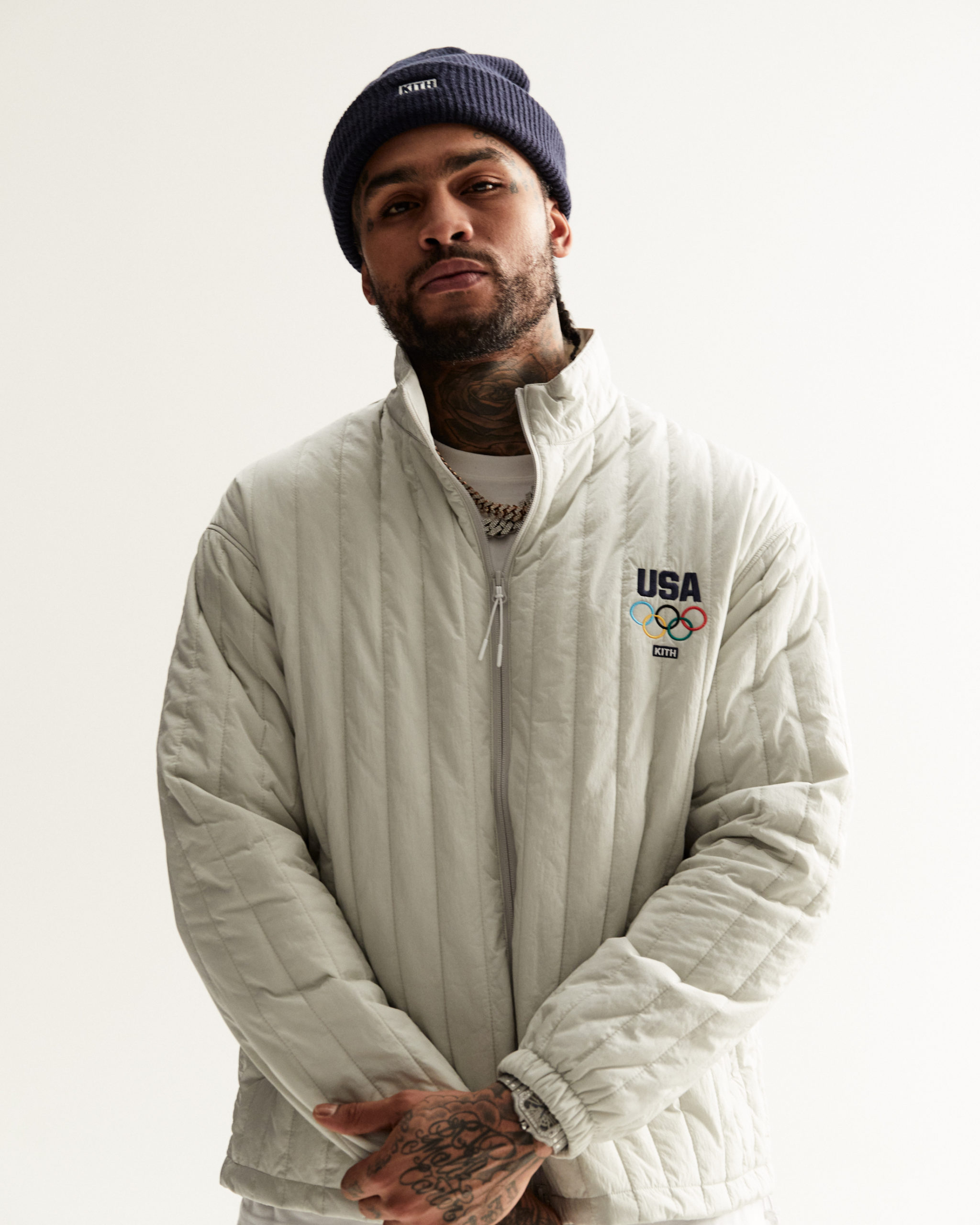 Dave East in KITH For Team USA - Winter Olympics