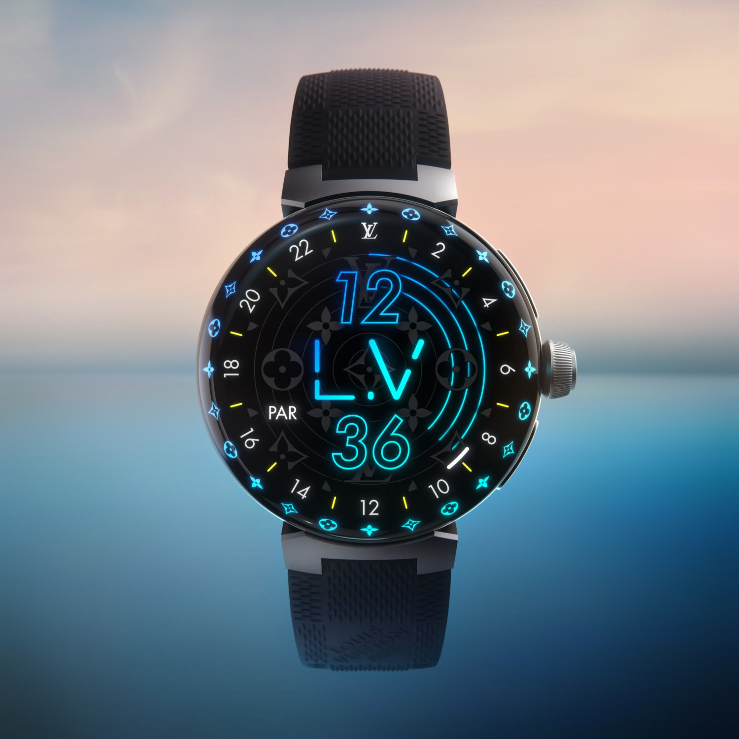 Louis Vuitton Announces the Tambour Horizon Light Up Watch - V Magazine