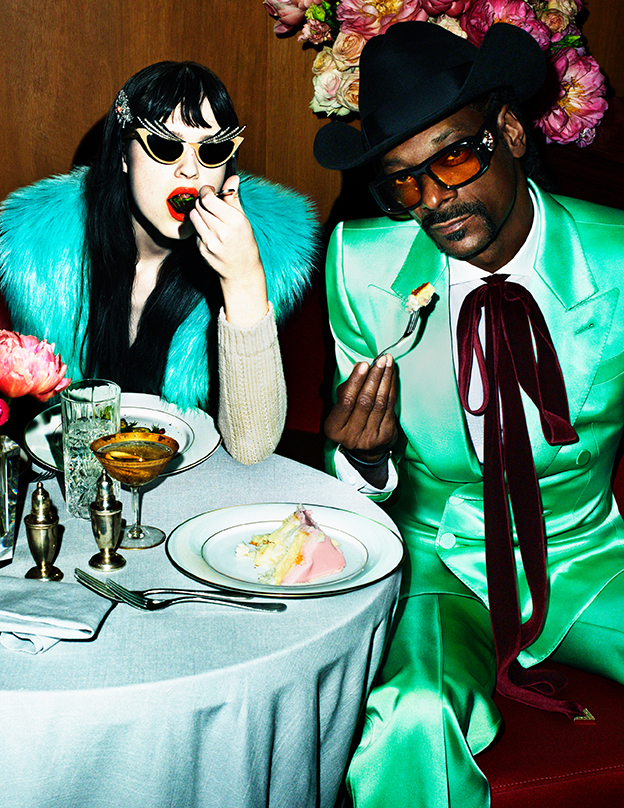  Snoop Dogg in the Gucci Love Parade campaign.