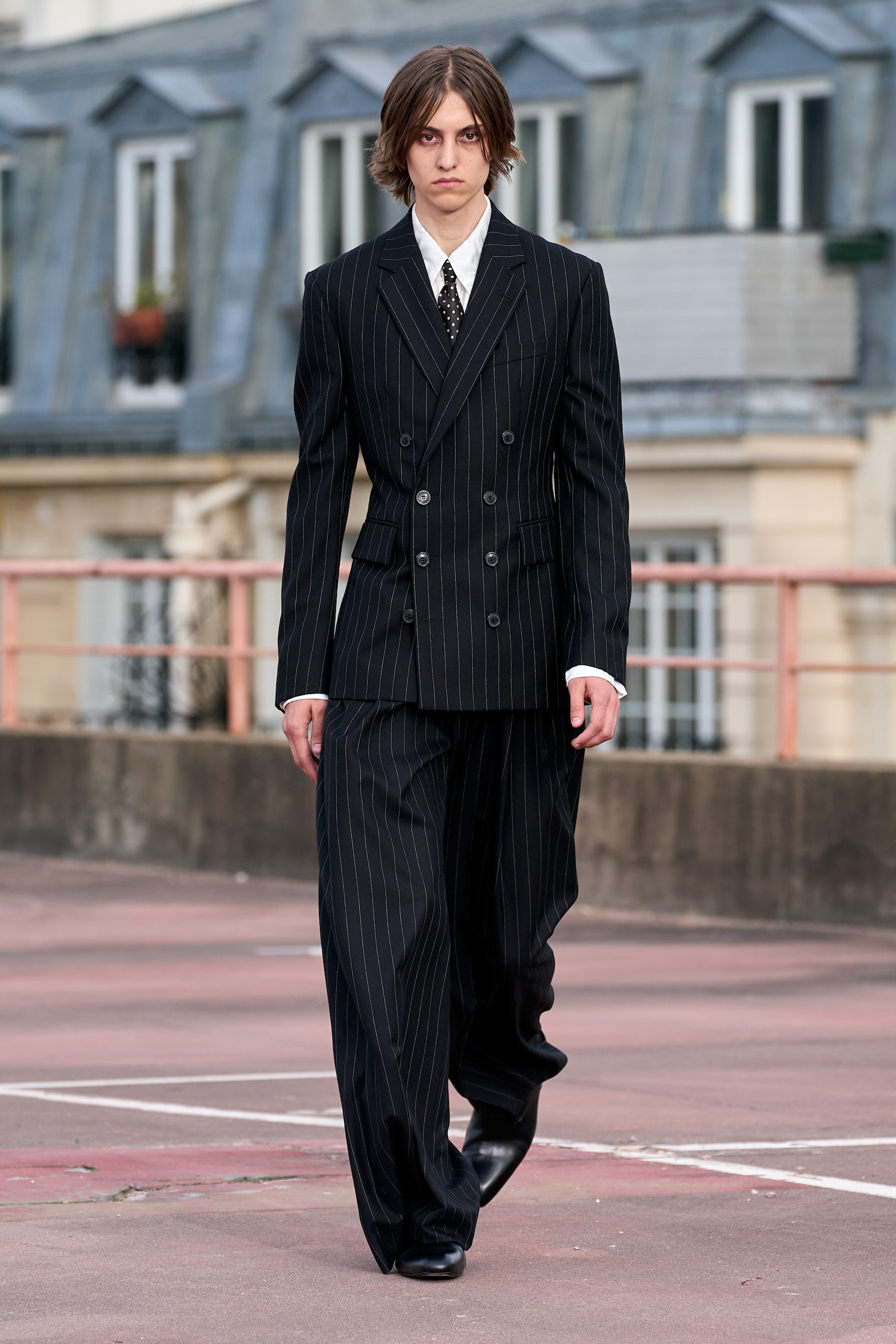 20SS DRIES VAN NOTEN RUNWAY ジャガードワイドパンツ | gulatilaw.com