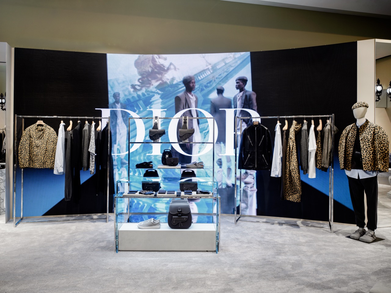 Dior opens Brisbane pop up to showcase winter menswear range