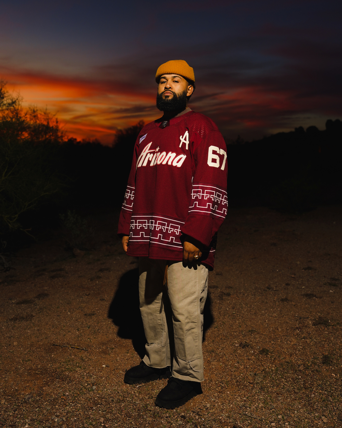 Arizona Coyotes' Desert Collection Designed by Rhuigi Available in Newly  Launched Online Shop